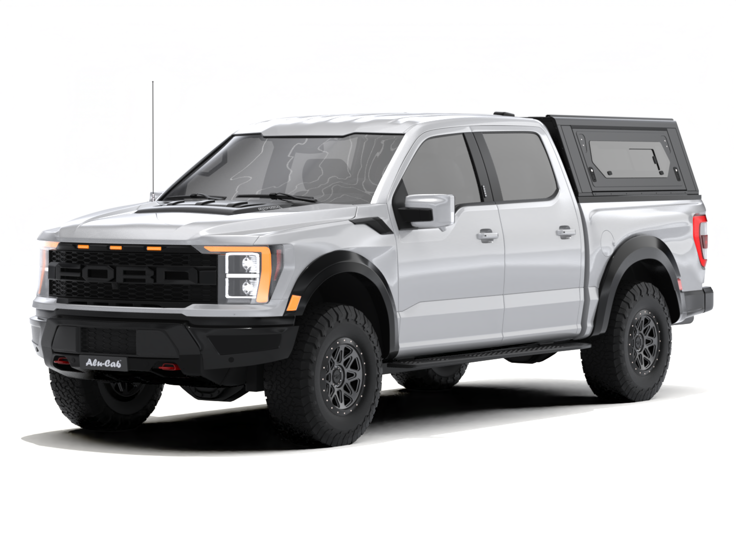 Kastikate Alu-Cab Contour -Ford F150 5.5 2022+ - akendega