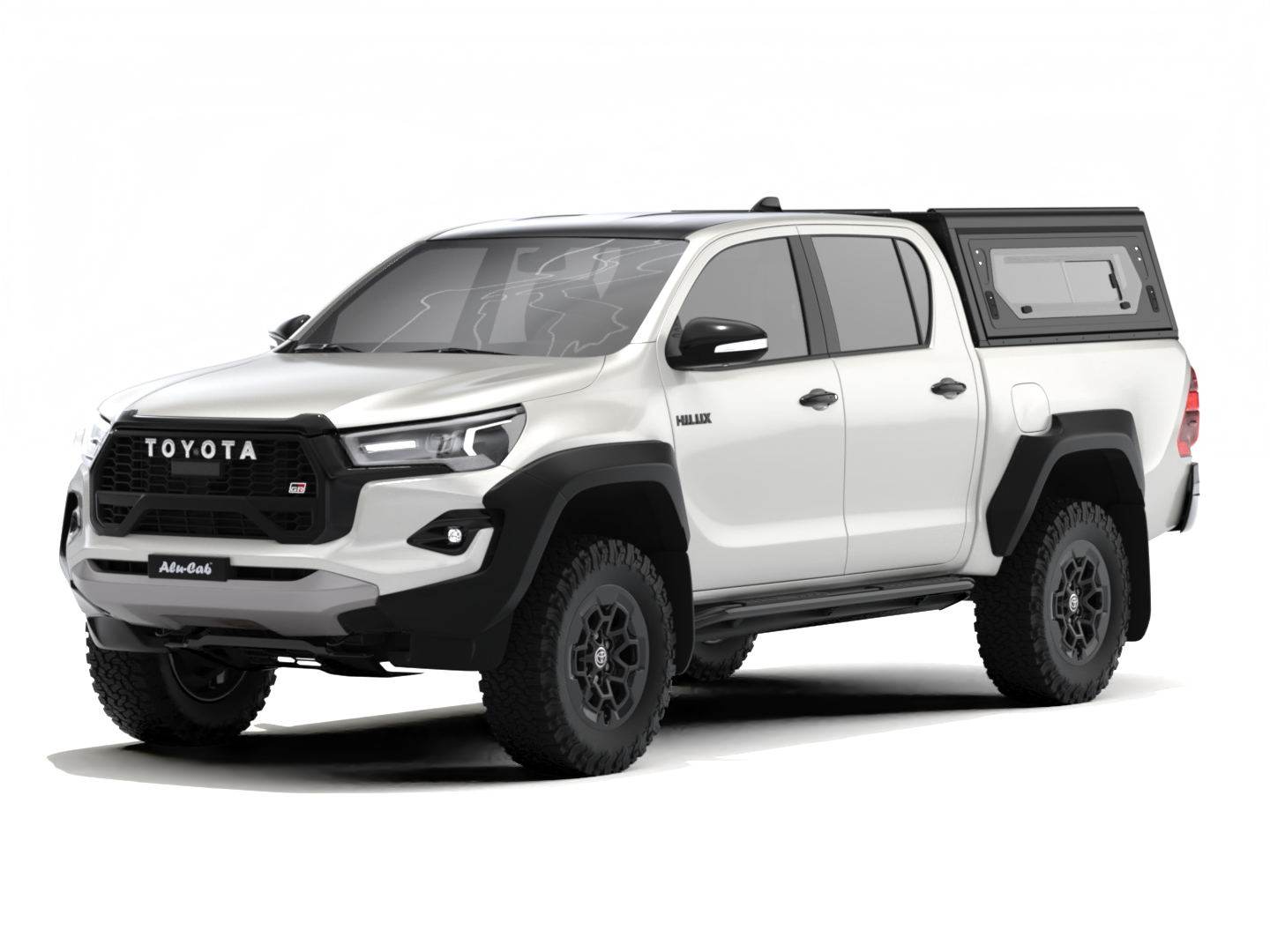 Kastikate Alu-Cab Contour - Toyota Hilux Revo 2016-2025 D/cab - akendega