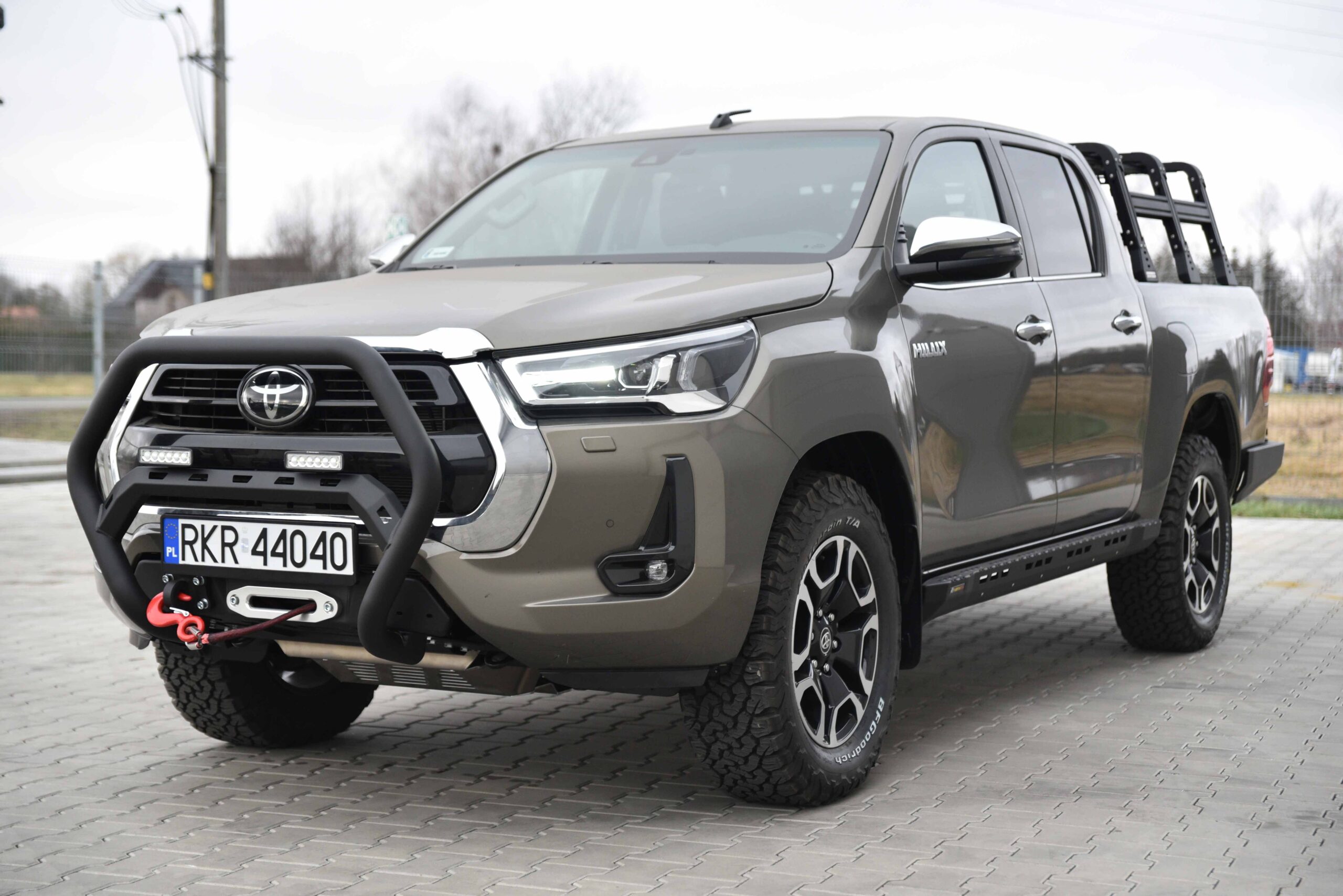 Kaitseraud esistangele Slim ZHX Toyota Hilux Revo 2020-2024 - Image 4
