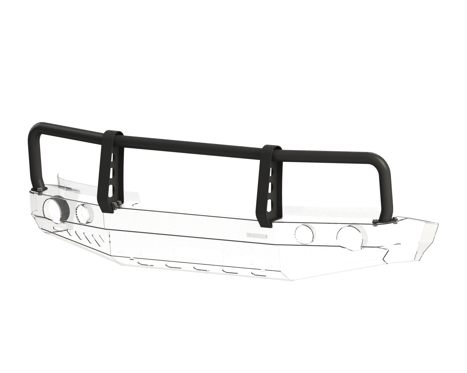 Kaitseraud esistangele Hyundai Galloper Innovation 98-03