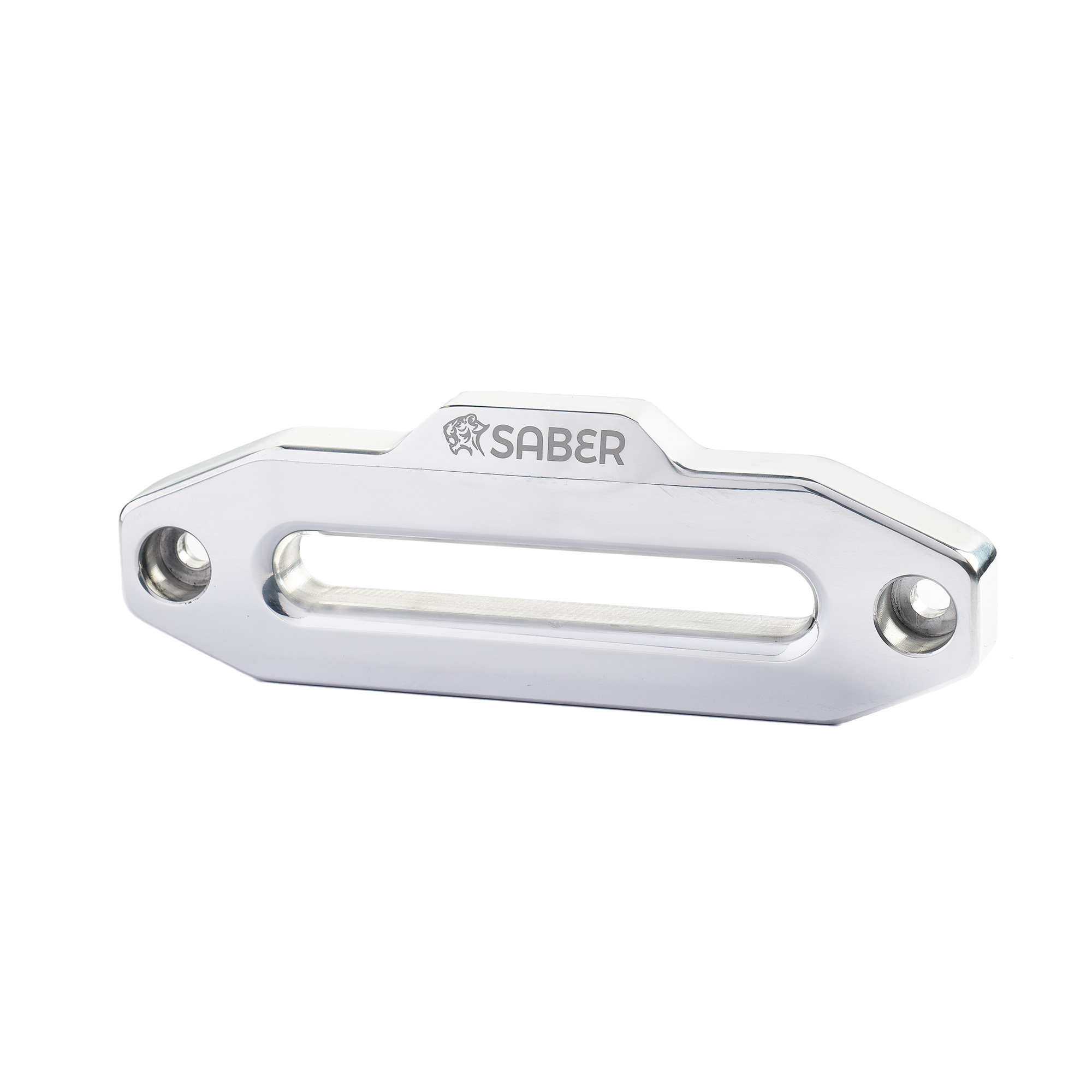 Saber Offroad Aluminium Standard Hawse Fairlead - Polished Alloy - Image 2