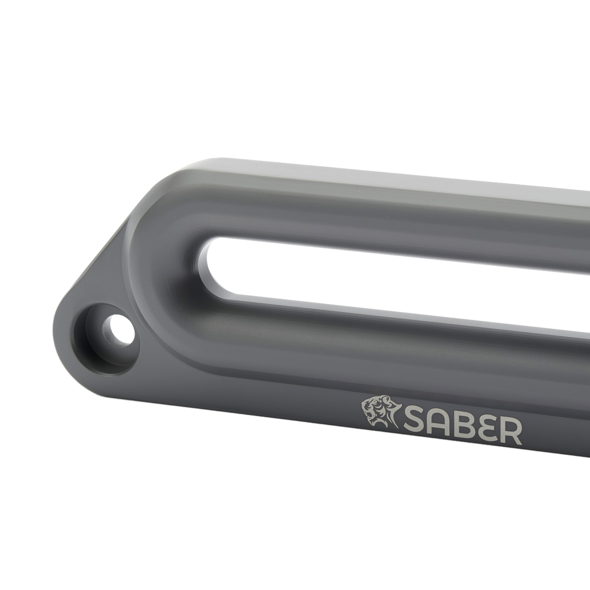 Saber 6061 Aluminium Offset Fairlead – Cerakote Grey - Image 3