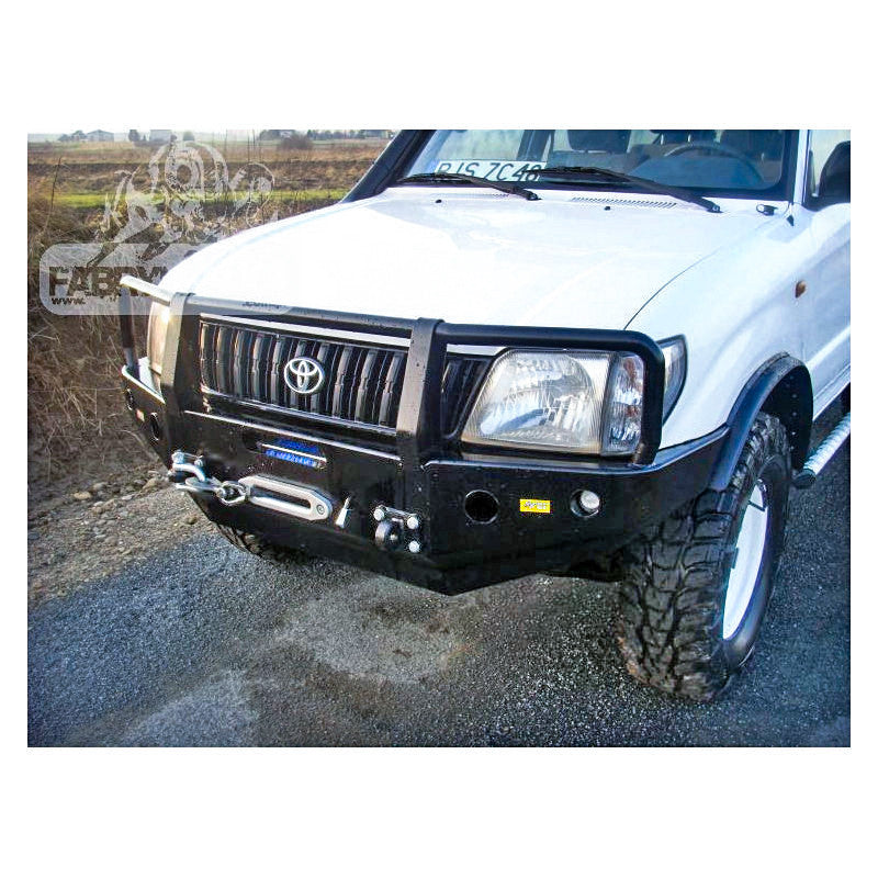 Kaitseraud esistangele Toyota LCJ90/95 96-99 tiivalaienditeta versioon - Image 2