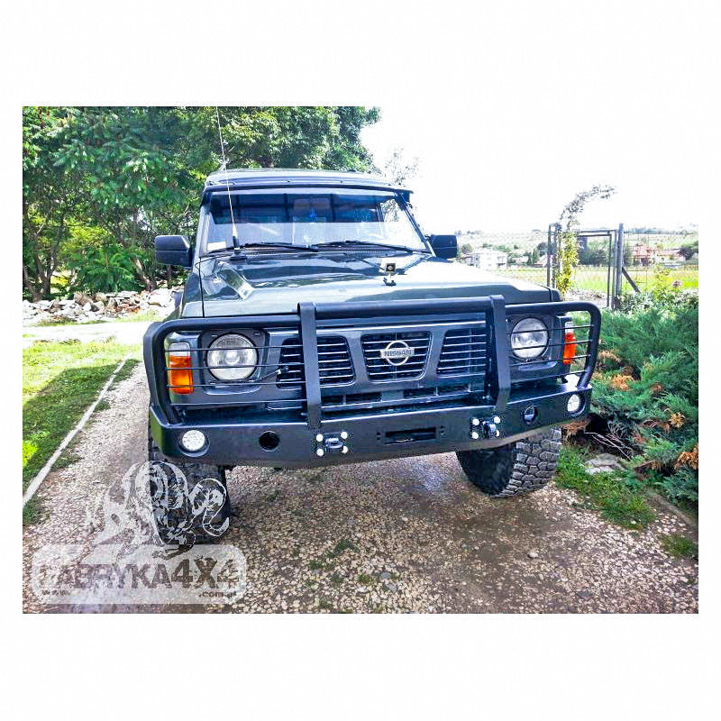 Kaitseraud esistangele Nissan Patrol Y60 tuledega - Image 5