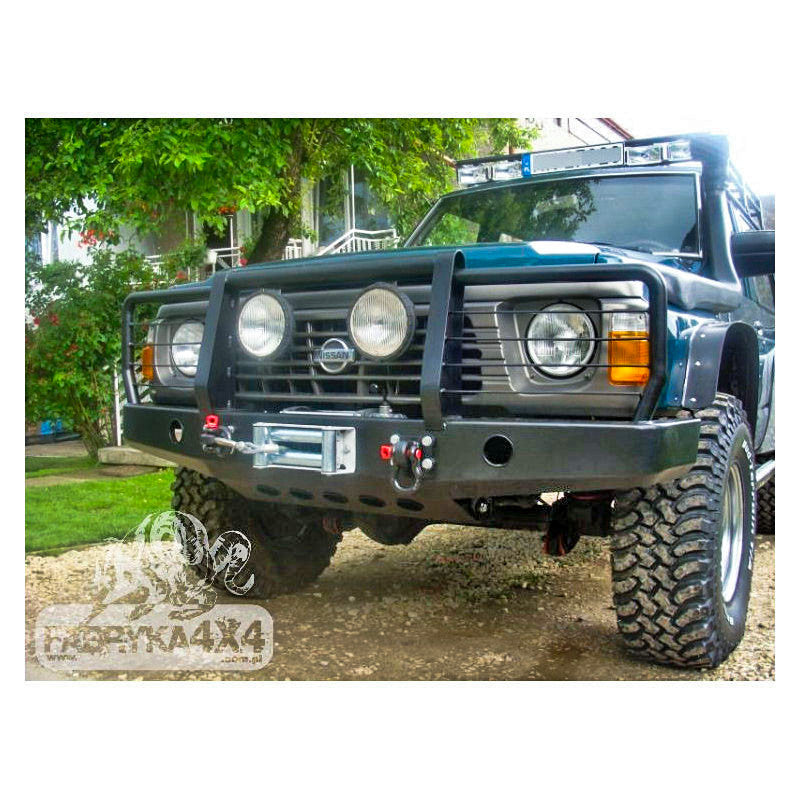 Kaitseraud esistangele Nissan Patrol Y60 ilma tuledeta - Image 4