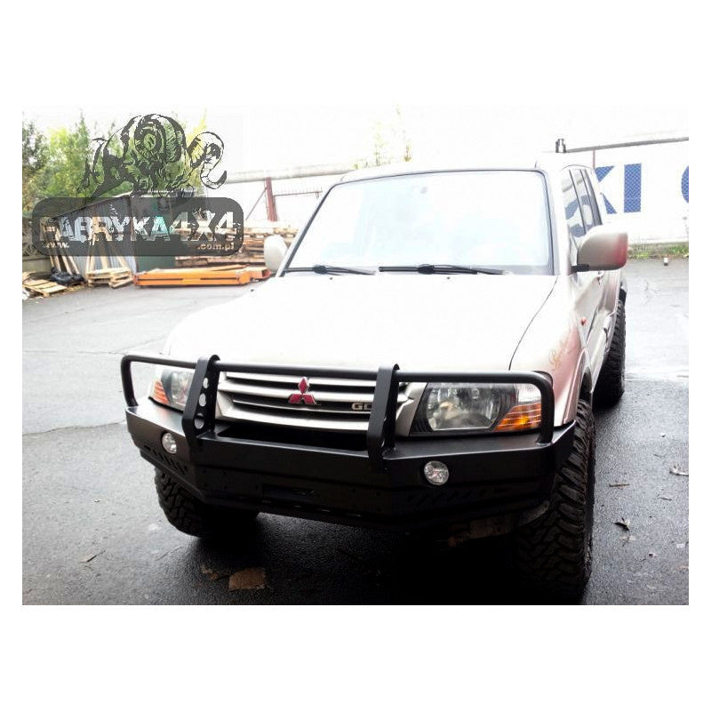 Kaitseraud esistangele Mitsubishi Pajero III 99-06 - Image 3