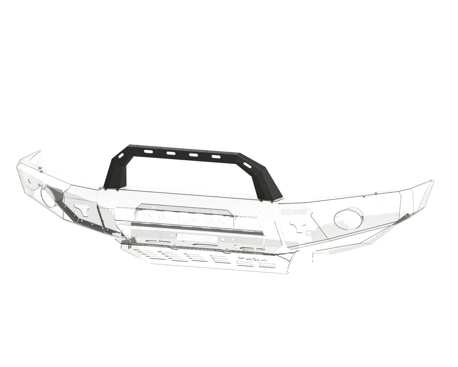 Kaitseraud V2 uue mudeli esistangele ZTJ Toyota LCJ150 2013-17