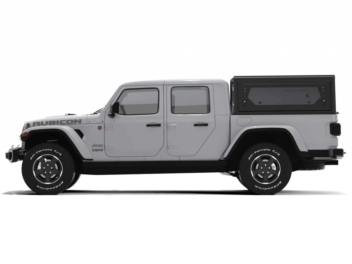 Kastikate Alu-Cab Contour - Jeep Gladiator 2019+ D/Cab - akendega - Image 4