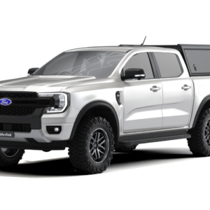 Kastikate Alu-Cab Guard - Ford Ranger 2023+ D/Cab - must / sile