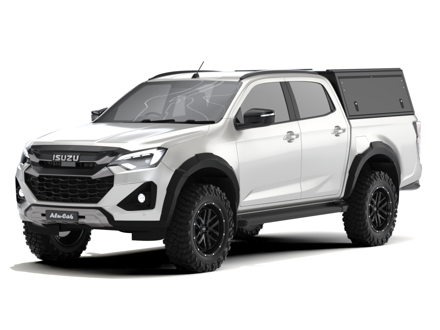 Kastikate Alu-Cab Guard - Isuzu D-Max 2020+ Double Cab - must / sile