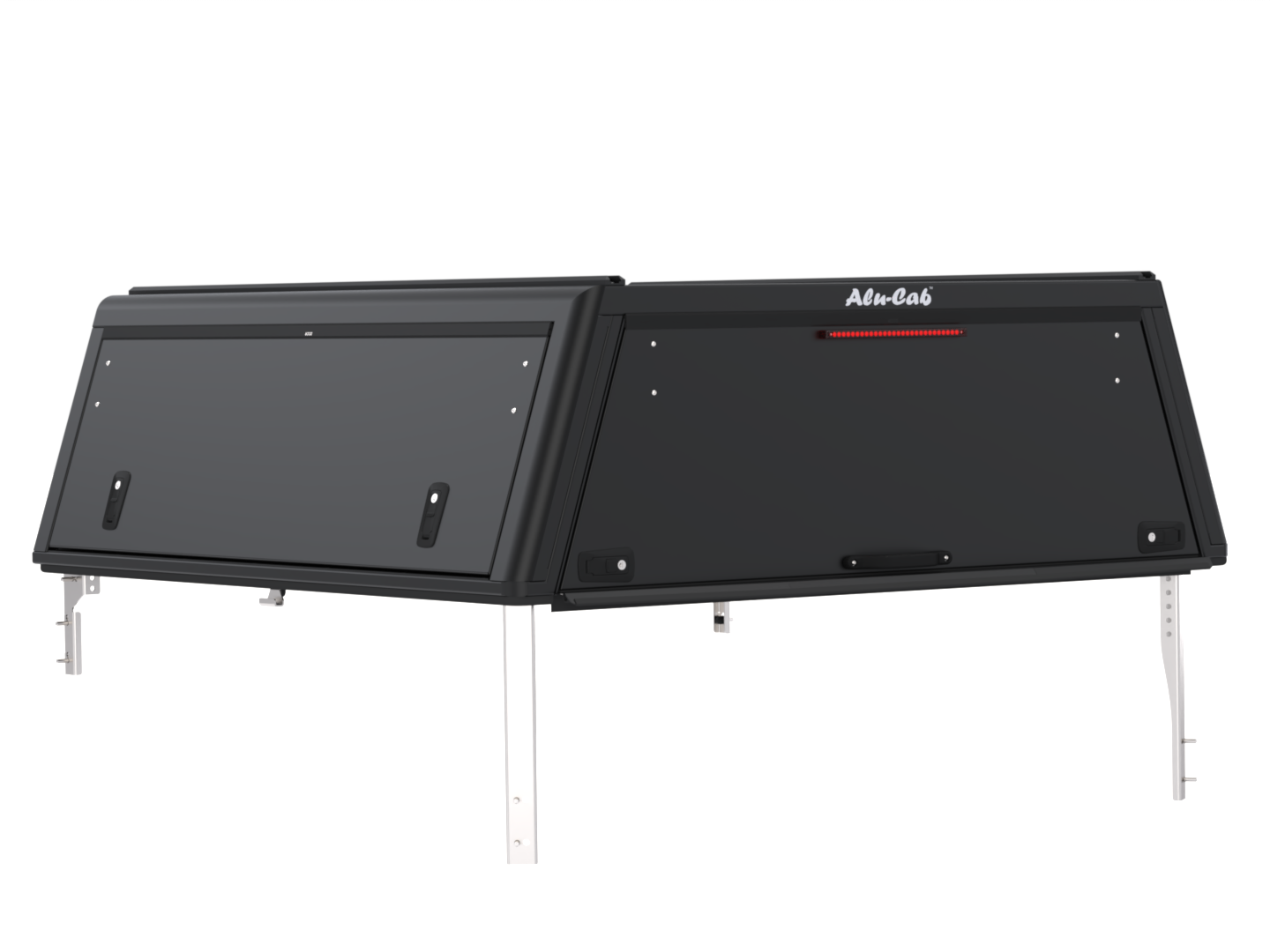 Kastikate Alu-Cab Guard - Isuzu D-Max 2020+ Double Cab - must / sile - Image 10