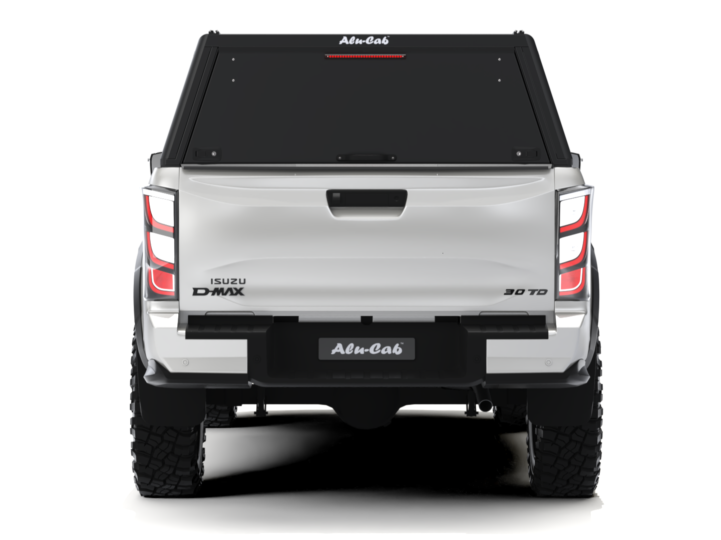 Kastikate Alu-Cab Guard - Isuzu D-Max 2020+ Double Cab - must / sile - Image 2