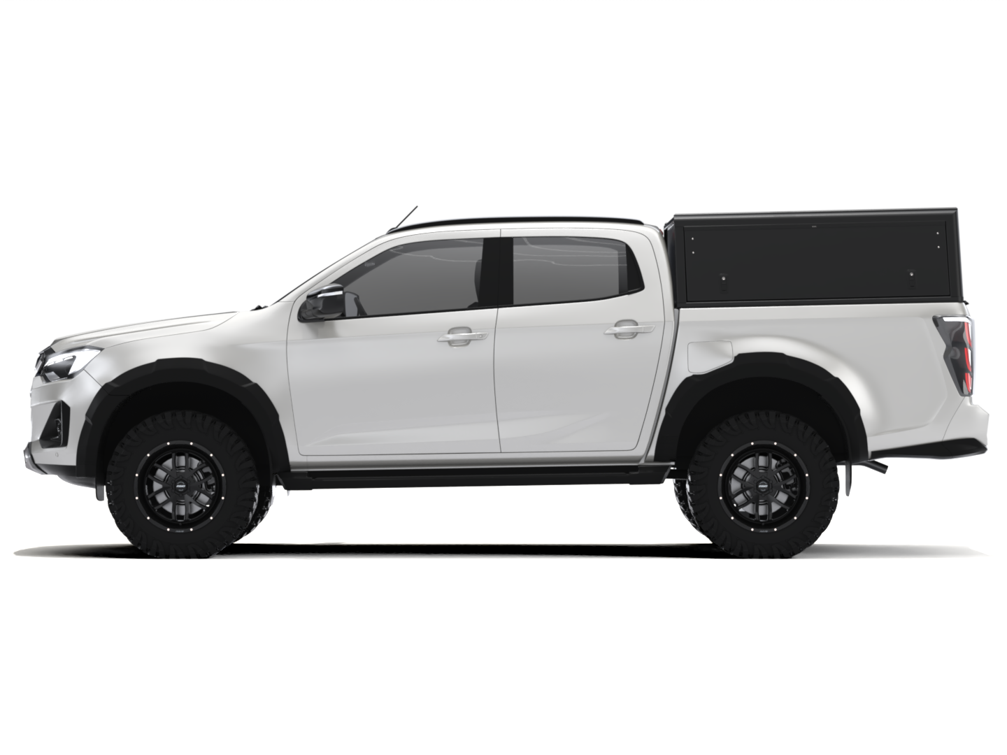 Kastikate Alu-Cab Guard - Isuzu D-Max 2020+ Double Cab - must / sile - Image 5