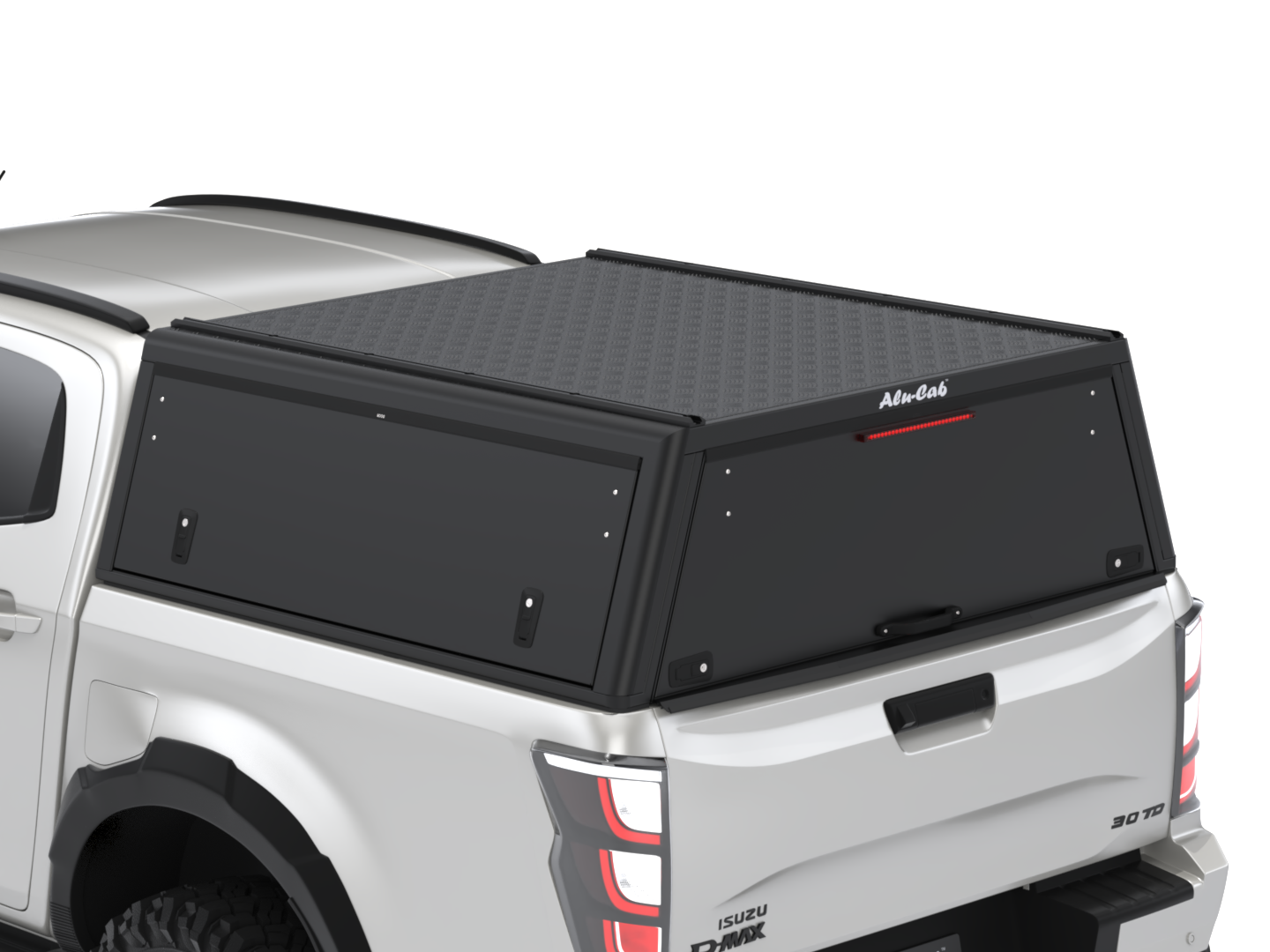 Kastikate Alu-Cab Guard - Isuzu D-Max 2020+ Double Cab - must / sile - Image 6