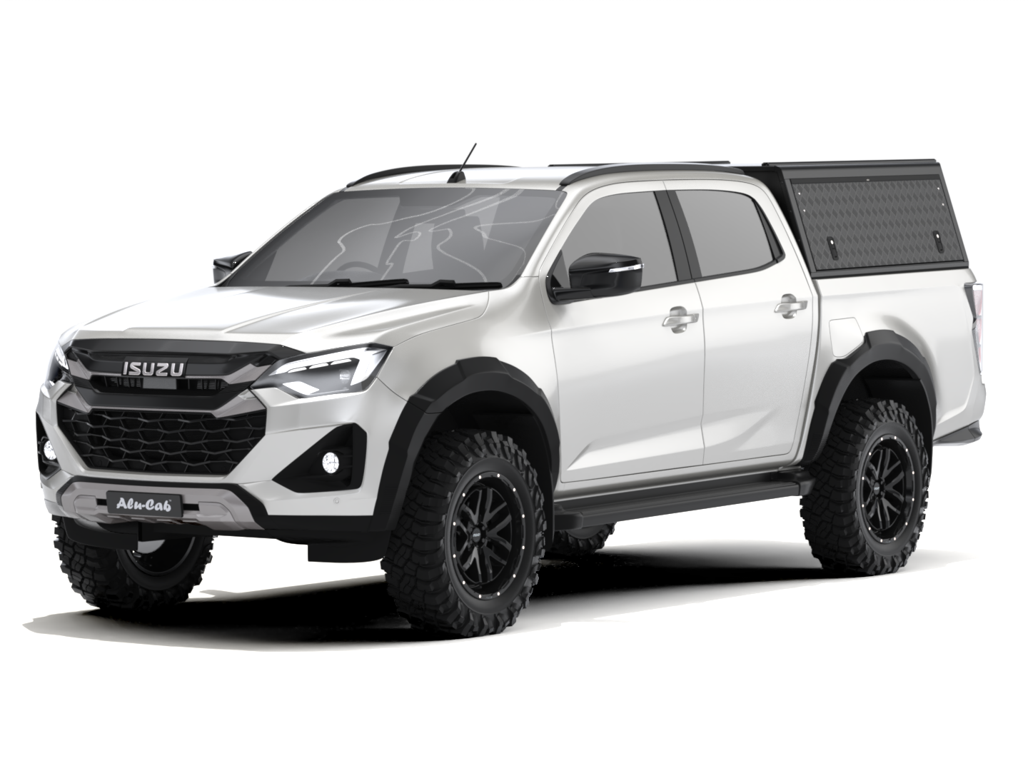 Kastikate Alu-Cab Guard - Isuzu D-Max 2020+ Double Cab - must / rihvel
