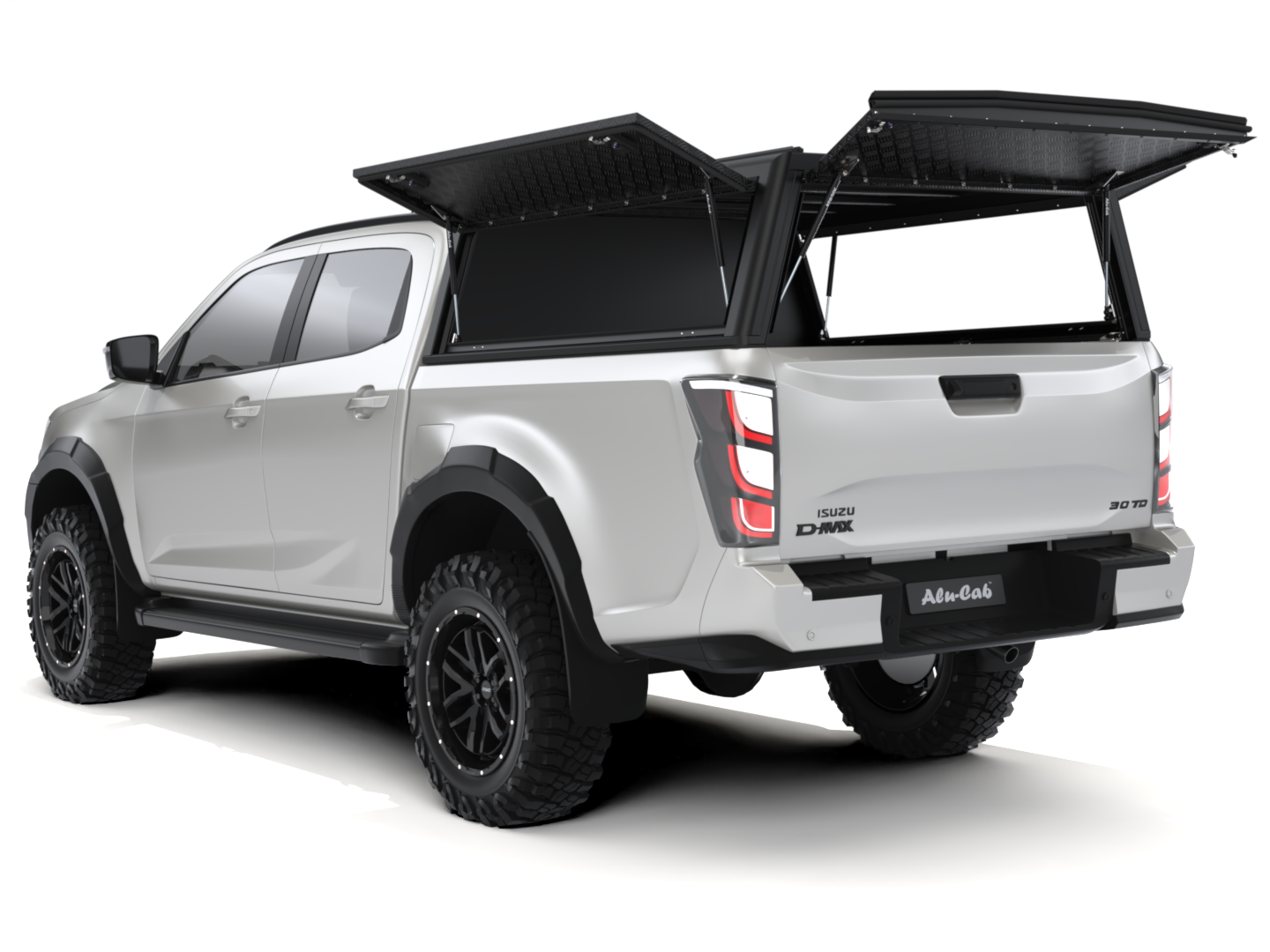 Kastikate Alu-Cab Guard - Isuzu D-Max 2020+ Double Cab - must / rihvel - Image 4