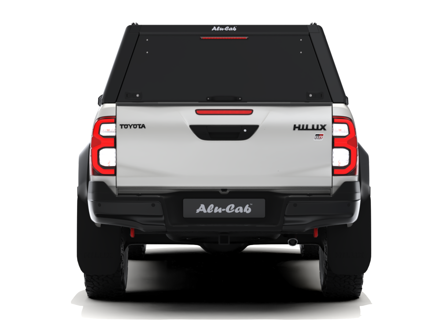 Kastikate Alu-Cab Guard - Toyota Hilux 2016-2025 Double Cab - must / sile - Image 2