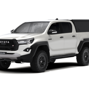 Kastikate Alu-Cab Guard - Toyota Hilux 2016-2025 Double Cab - must / rihvel