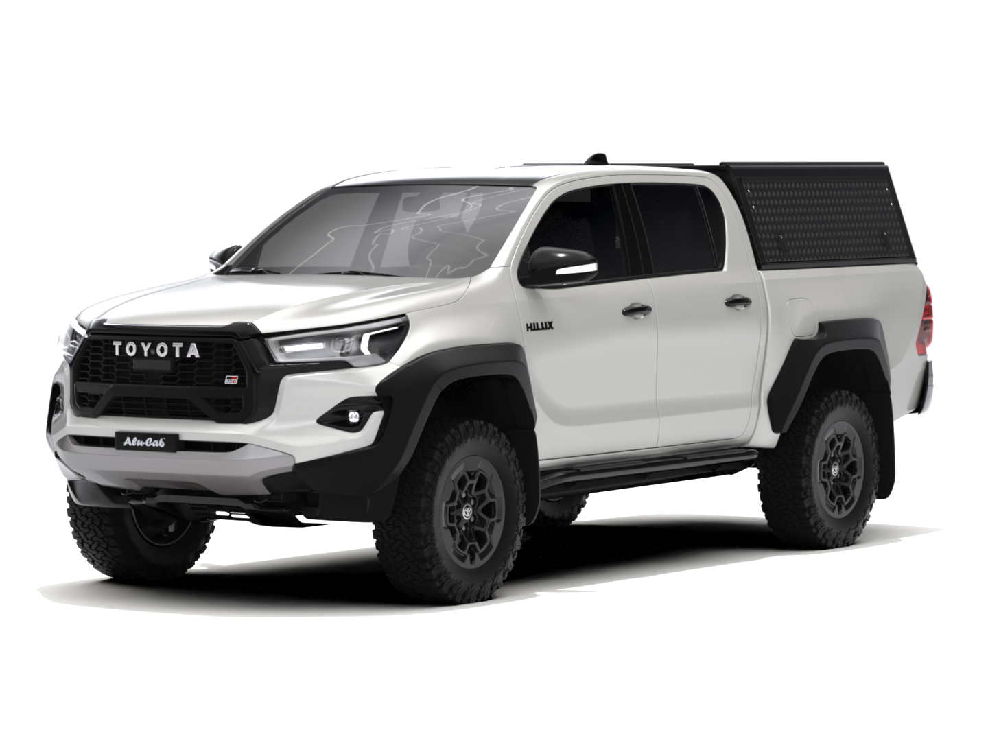 Kastikate Alu-Cab Guard - Toyota Hilux 2016-2025 Double Cab - must / rihvel