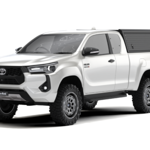 Kastikate Alu-Cab Guard - Toyota Hilux 2016-2025 Extra Cab - must / rihvel