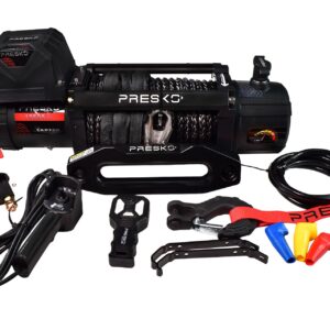 Elektrivints Presko RAPTOR 13.5 S 12V 13500 LBS sünteetilise köiega