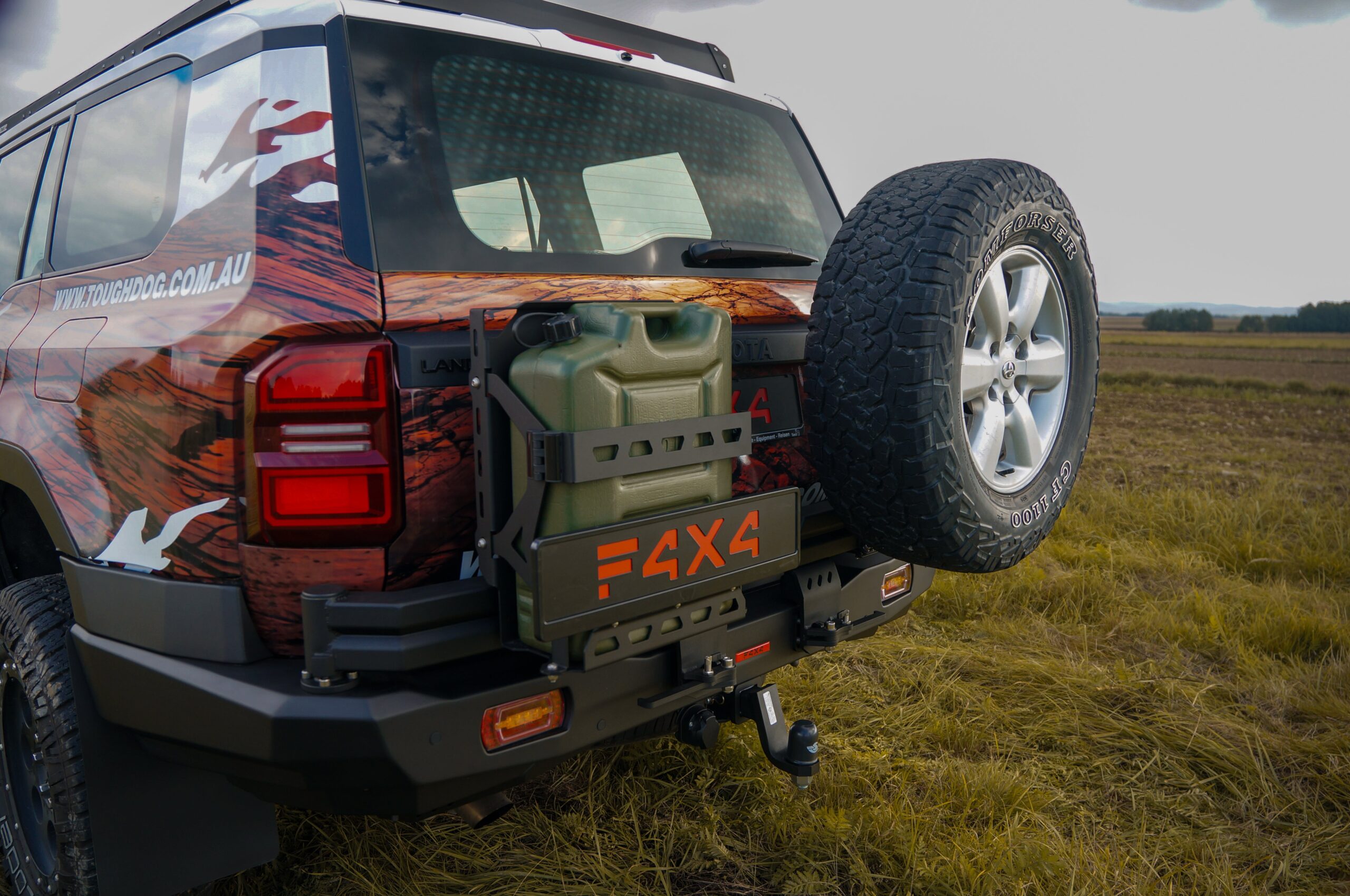 Varurattahoidik moodulõlale Toyota Land Cruiser J250 2024- - Image 4