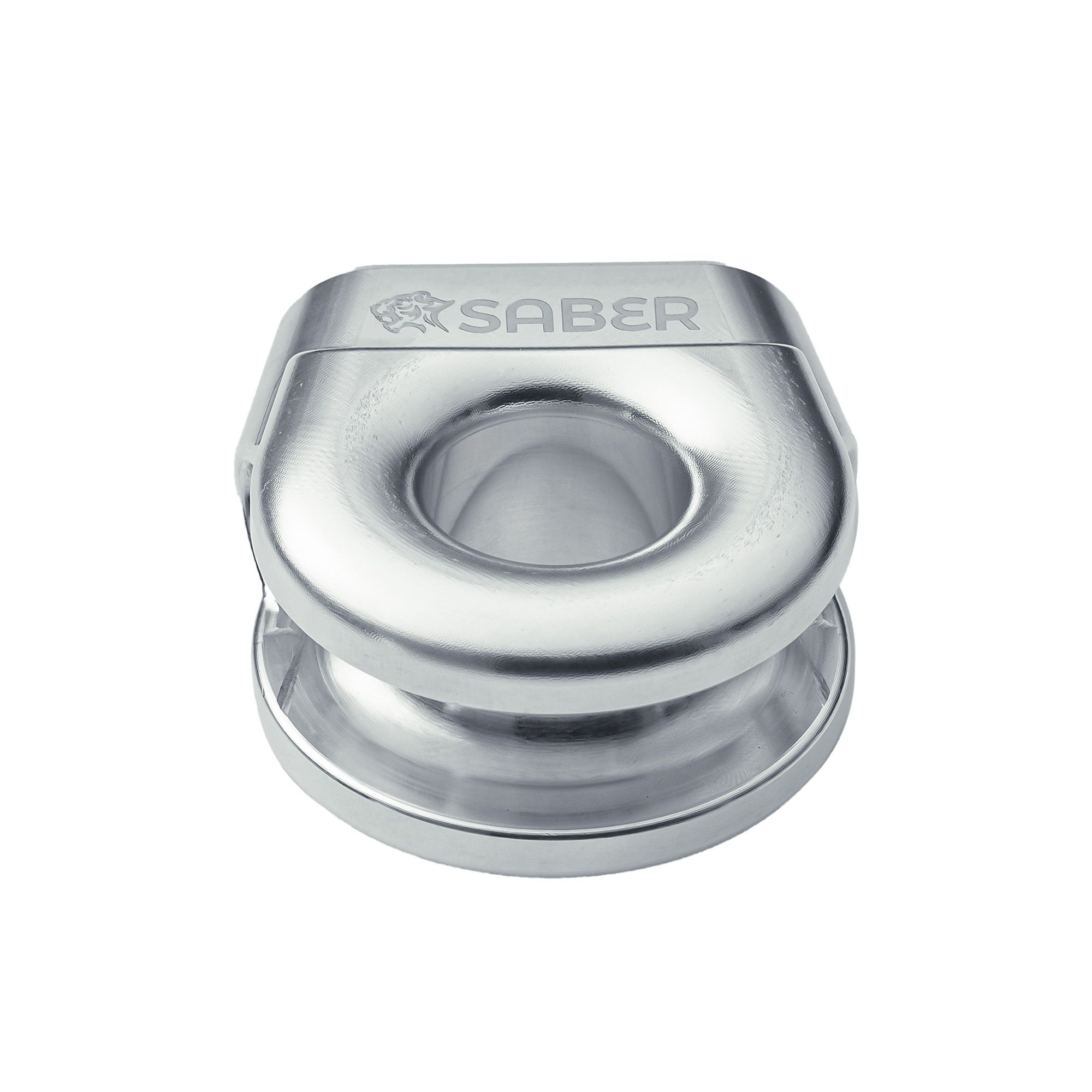 6061 Aluminium Spliced Winch Thimble UPDATED DESIGN - Polished Alloy - Image 3