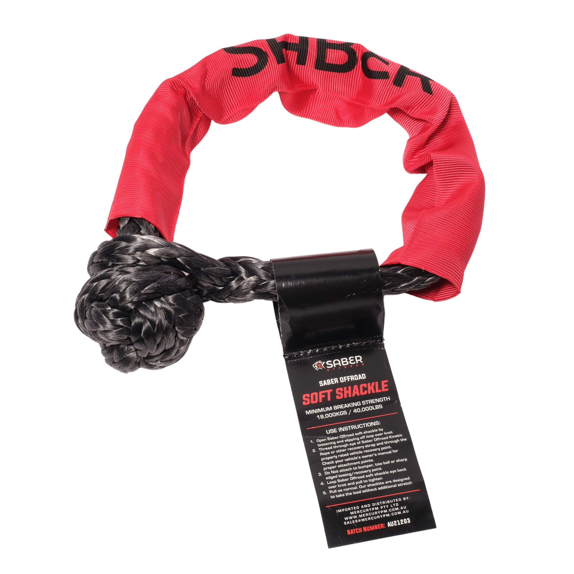 Saber 18,000KG SaberPro Soft Shackle with Sheath - Image 2