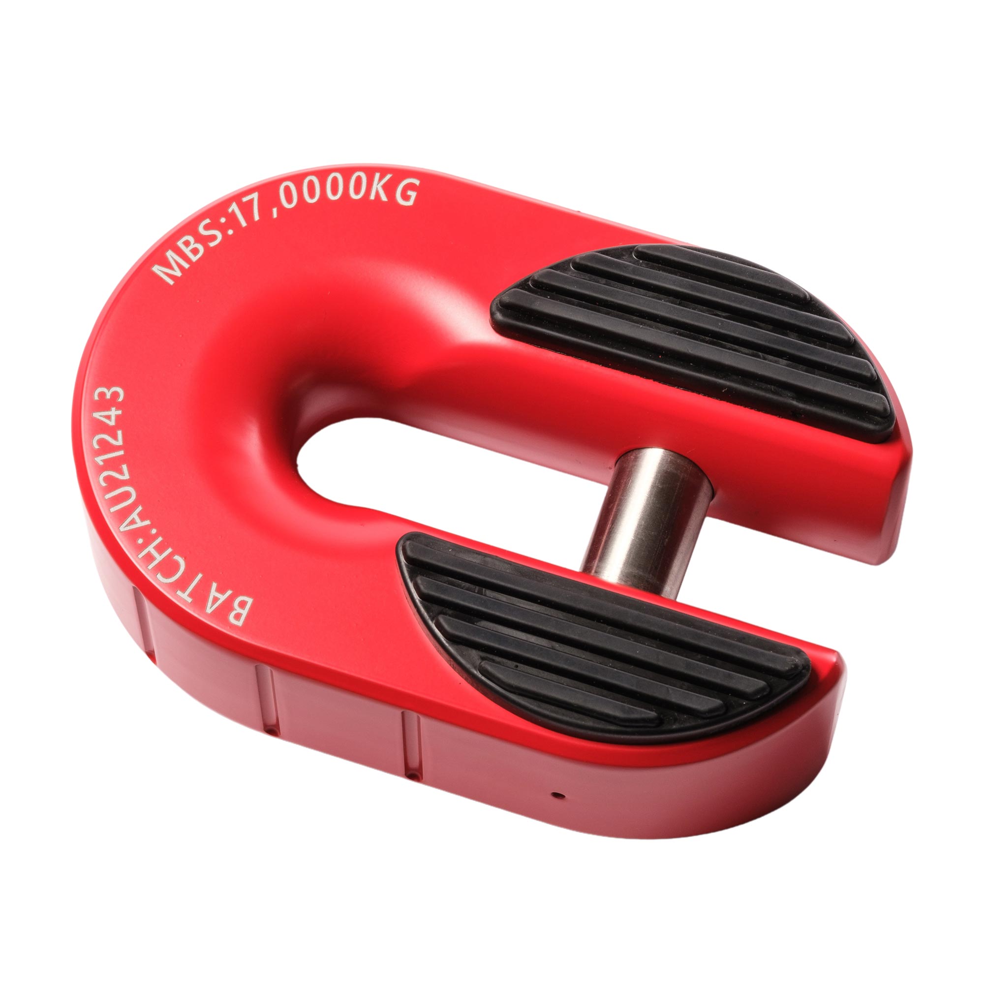 Saber 7075 Alloy Winch Shackle - Cerakote Red - Image 2