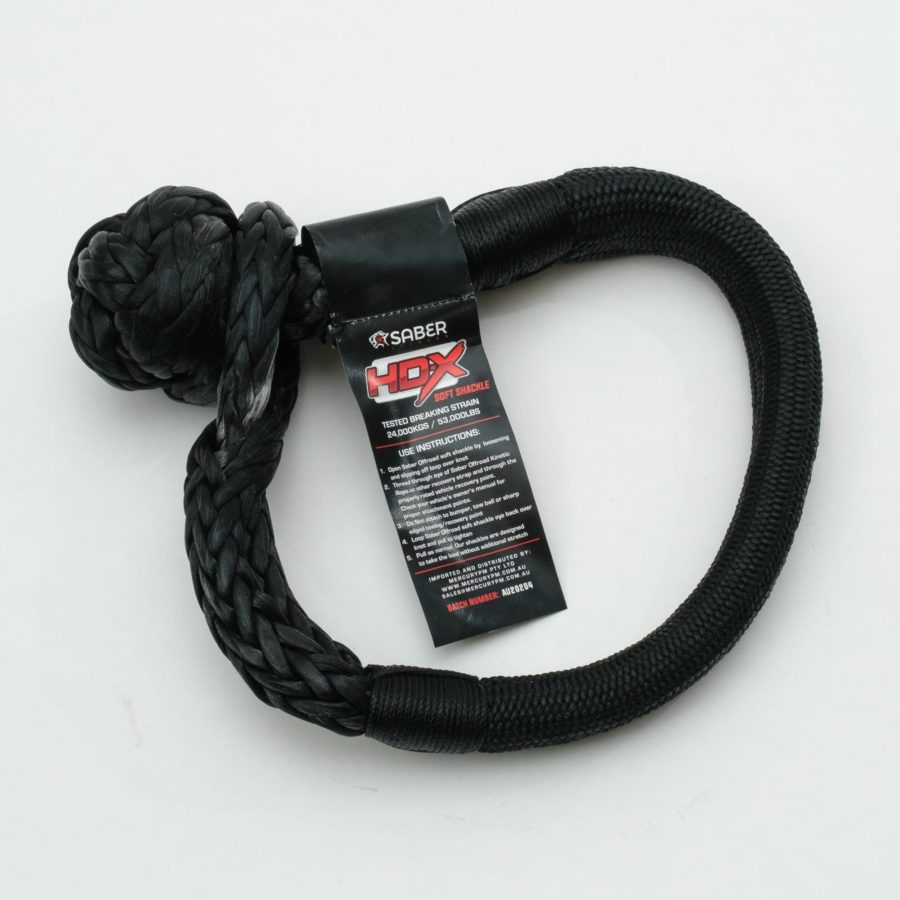Saber Rope Friendly Recovery Hitch – Cast Steel & 24K HDX Shackle - Image 3