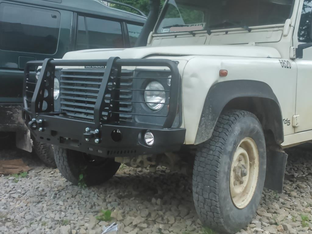 Kaitseraud esistangele Land Rover Defender 110 kliimaseadmega versioon - Image 4