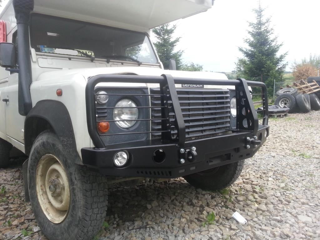 Kaitseraud esistangele Land Rover Defender 110 kliimaseadmeta versioon - Image 3