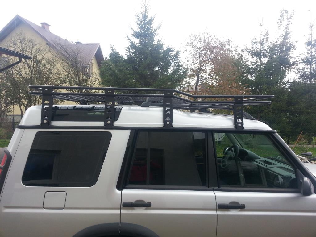Võrguga katuseraam Land Rover Discovery II