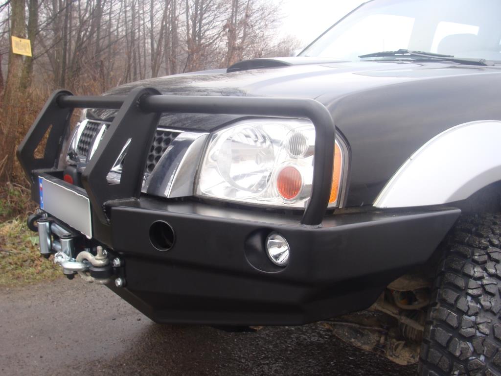 Kaitseraud esistangele Nissan NP300 01-14 - Image 4