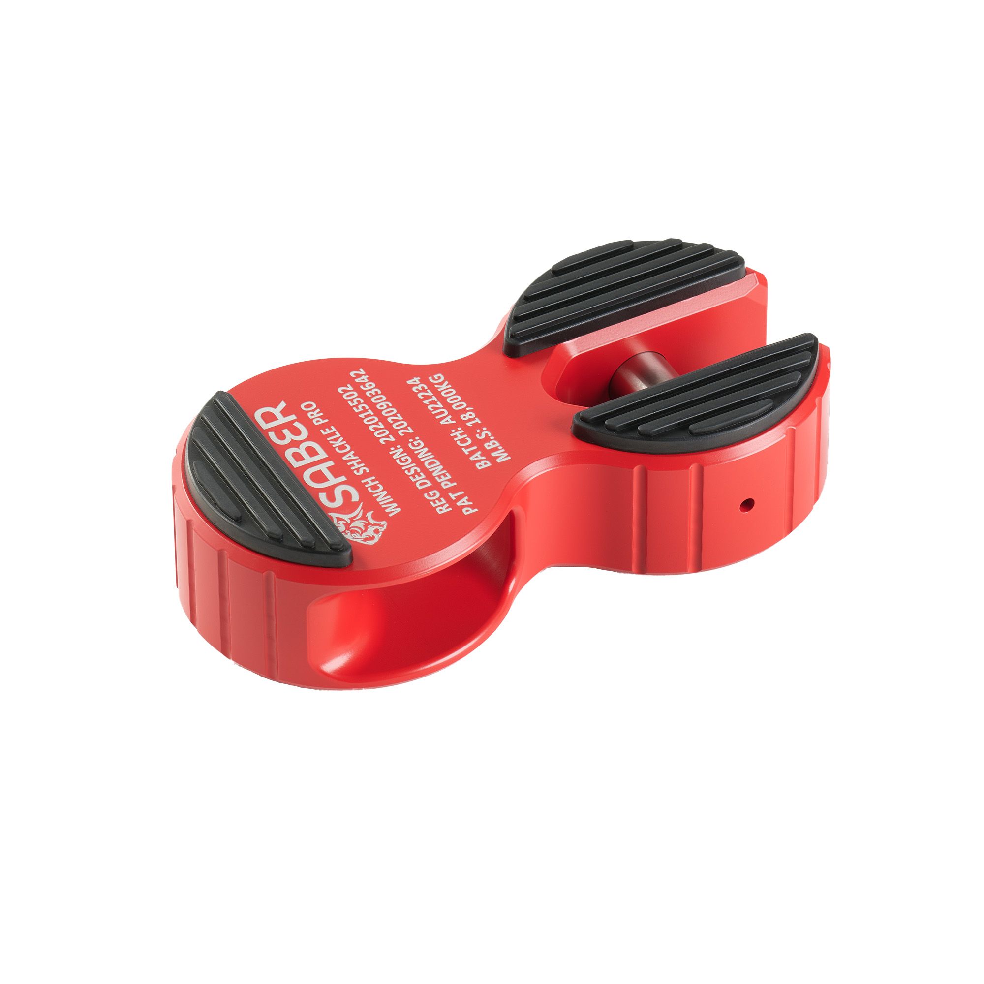 Saber 7075 Alloy Winch Shackle Pro - Cerakote Red - Image 3