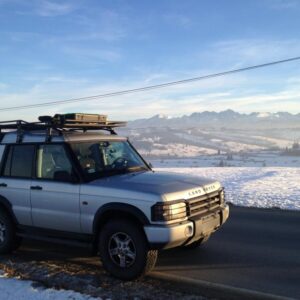 Võrguta katuseraam Land Rover Discovery II katusereelingutega versioon